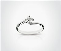 Anello Fanton Gioielli Donna SOLITARI in Oro Diamante 0.15 Ct ANOR-65-52 - ANOR-65-52